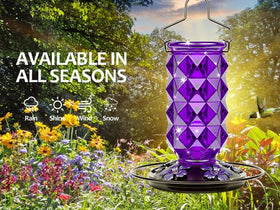 Grete Gotye Glass Hummingbird Feeder easy cleaning and disassembly