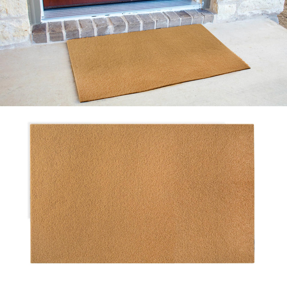 GRETJOB blank door mat for crafting and painting, easy to customize at entryways.