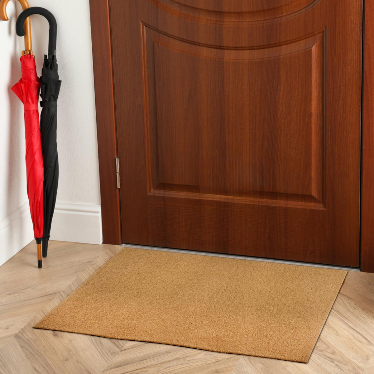 GRETJOB 30 by 17 inch mat supports indoor outdoor front porch use.