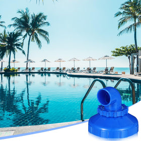 Grevosea pool jet distributes heated water evenly for comfort.
