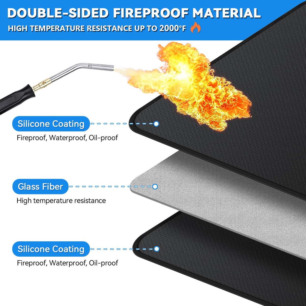 GRIBUDDY waterproof nonstick mat being rinsed clean after use