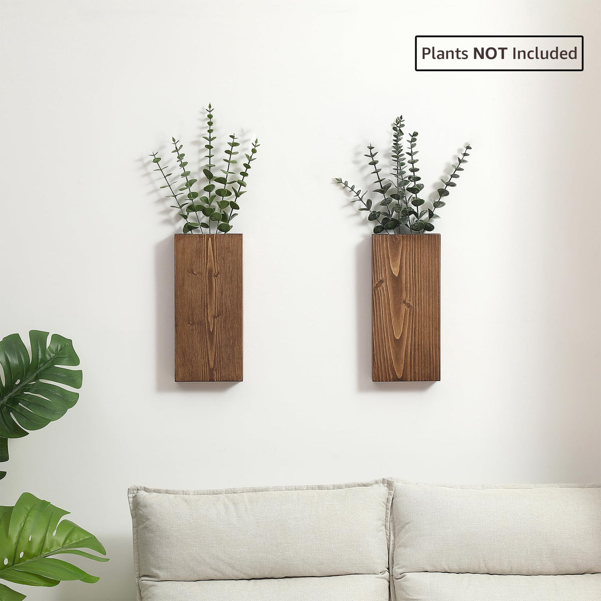 GRID FORTE hanging vase kit includes hardware for easy indoor setup
