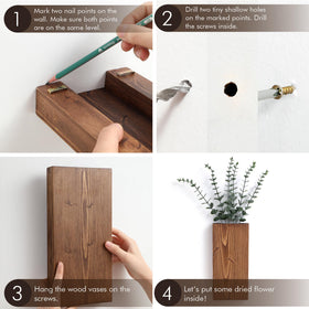 GRID FORTE modern farmhouse decor enhances living rooms with natural wood charm