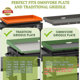 GRIDDLE COVER MAT full-edge protection guards the entire griddle surface