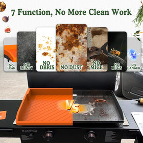 GRIDDLE COVER MAT heat resistance up to 400F for safe handling