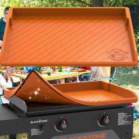 GRIDDLE COVER MAT silicone 28-inch Blackstone cover protects against dust and rust