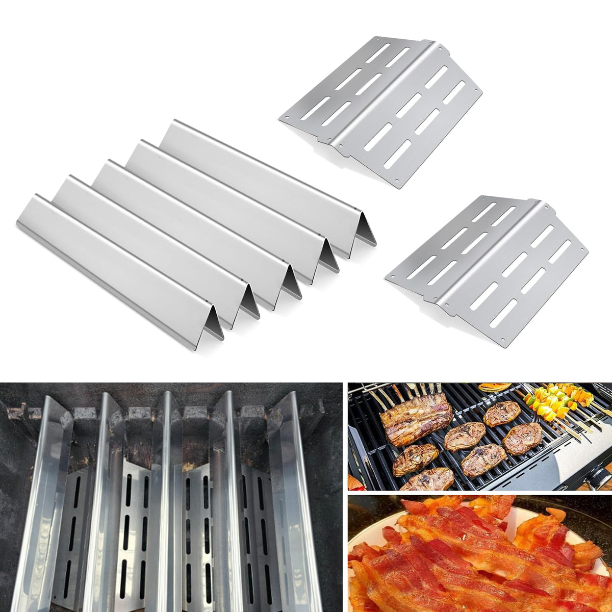 Grieptra corrosion-resistant 304 stainless steel extends grill life