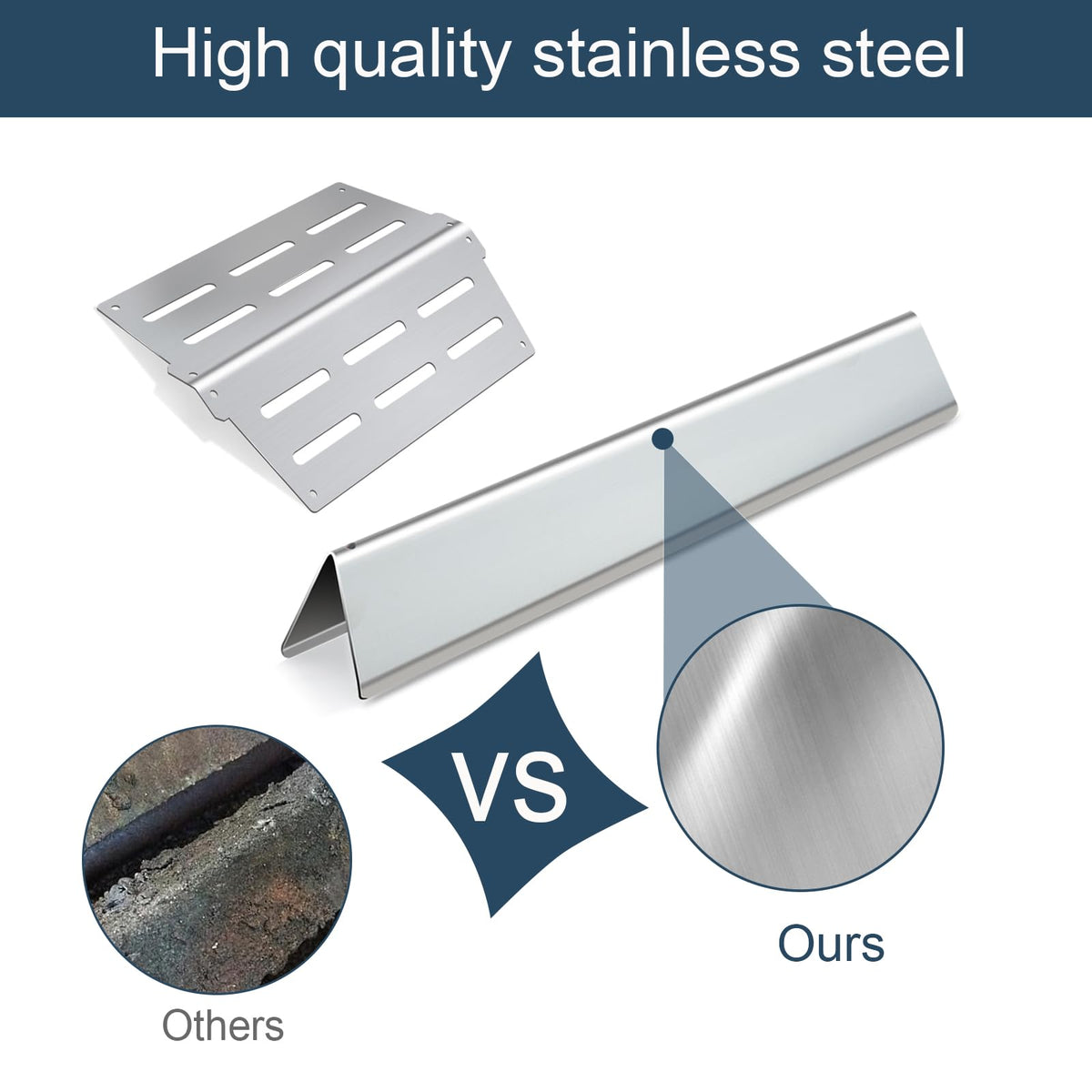Grieptra deflectors promote uniform heat and protect components from hotspots