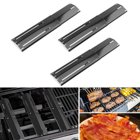 Grieptra porcelain steel heat plates, a durable 3-pack replacement option.