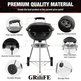 GRILIFE ideal gift for BBQ lovers, easy to start grilling.