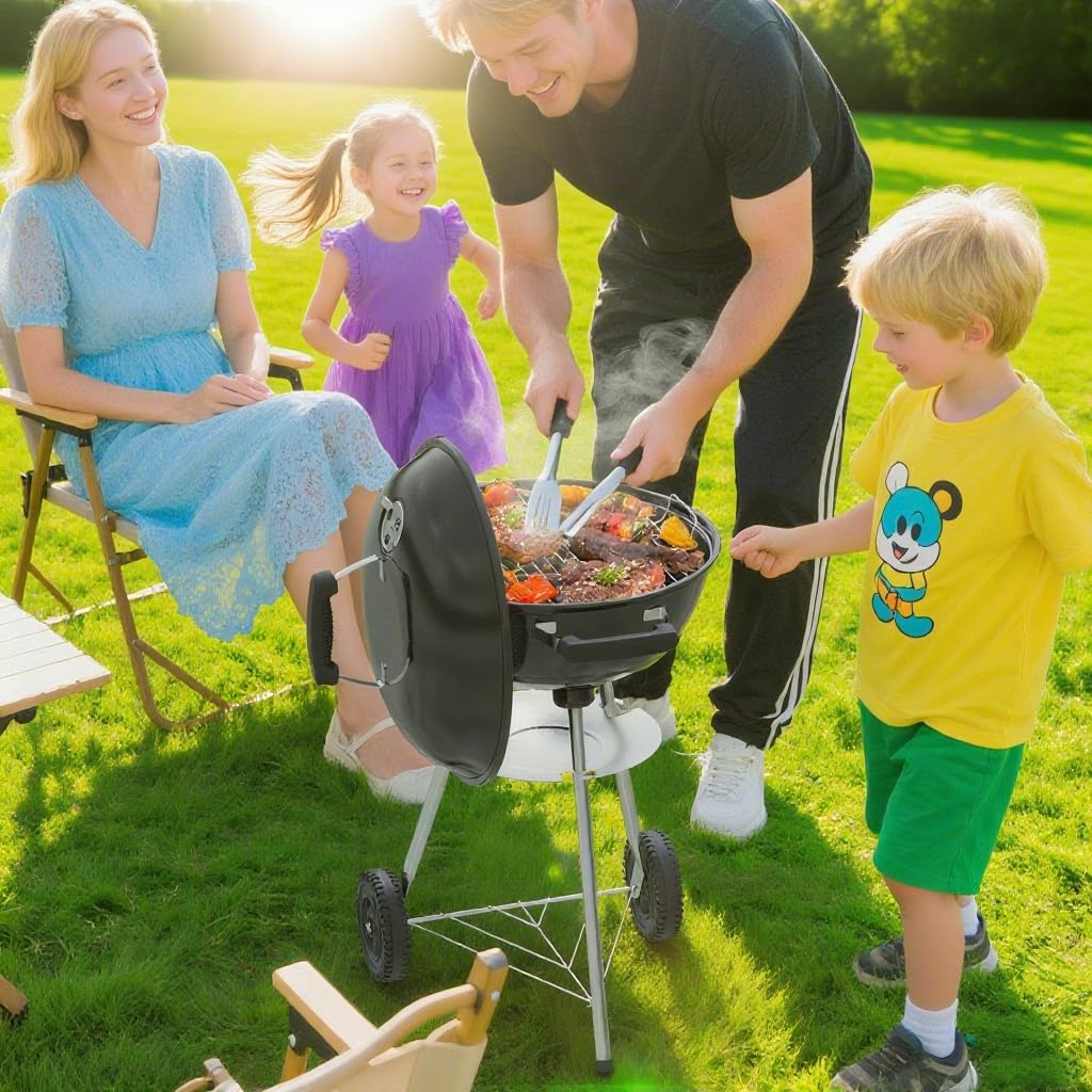 GRILIFE portable kettle design ideal for quick setup and storage.