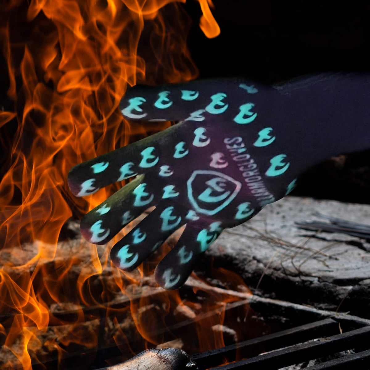Grill Armor Gloves feature EN388 level 5 cut resistance for safer prep.