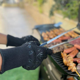 Grill Armor Gloves offer 932°F heat protection for high-heat tasks.
