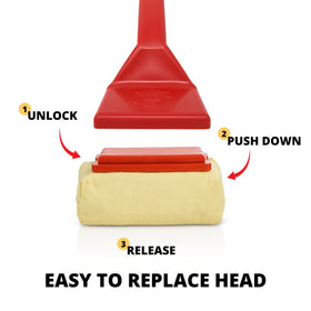 Grill Rescue bristle-free brush shown preventing bristle detachment during cooking.