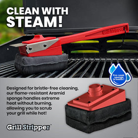 Grill Stripper dishwasher-safe design simplifies post-cleanup