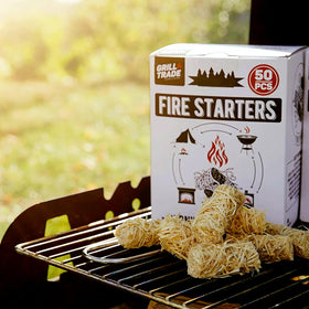 Grill Trade Fire Starters ideal for indoor or outdoor grills and camping