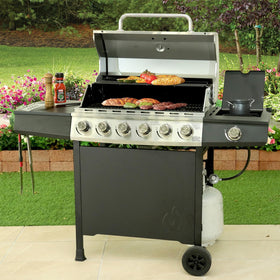 6-foot length option extends reach for distant grills and heaters