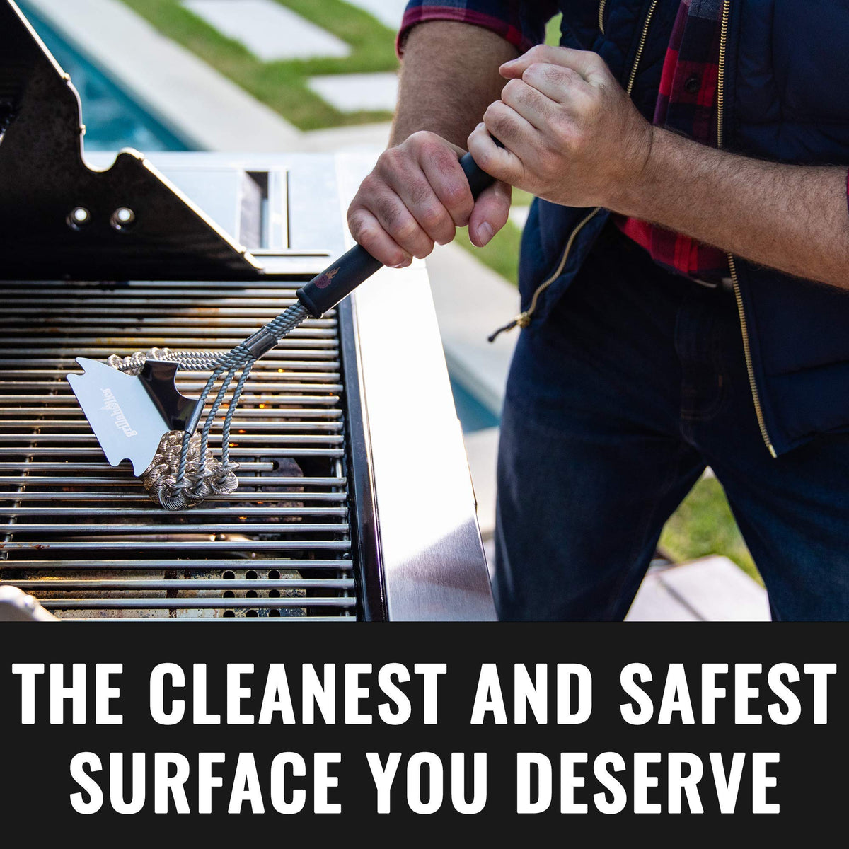 Grillaholics compatible with Weber and Char-Broil for versatile use.