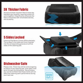 GRILLART all-grill-types compatibility for versatile cleaning