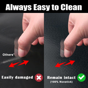 GRILLART grill mats with anti-scratch coating maintaining smooth surface