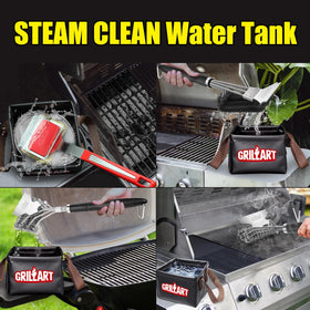 GRILLART compatible with charcoal, gas, porcelain, ceramic and more grills