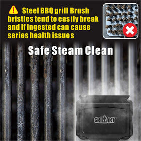 GRILLART dishwasher-safe cleaning pad for easy reuse