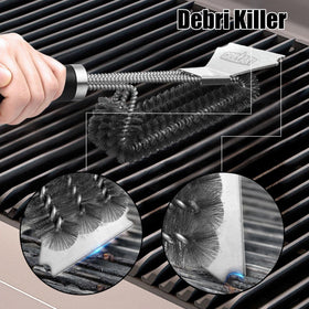 GRILLART compatible with charcoal, porcelain, infrared, and smoker grills.