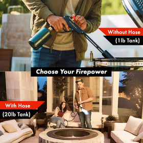 GRILLBLAZER GrillGun safety valve provides controlled lighting