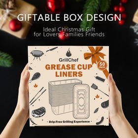 GrillChef mess-free grilling keeps surfaces clean outdoors
