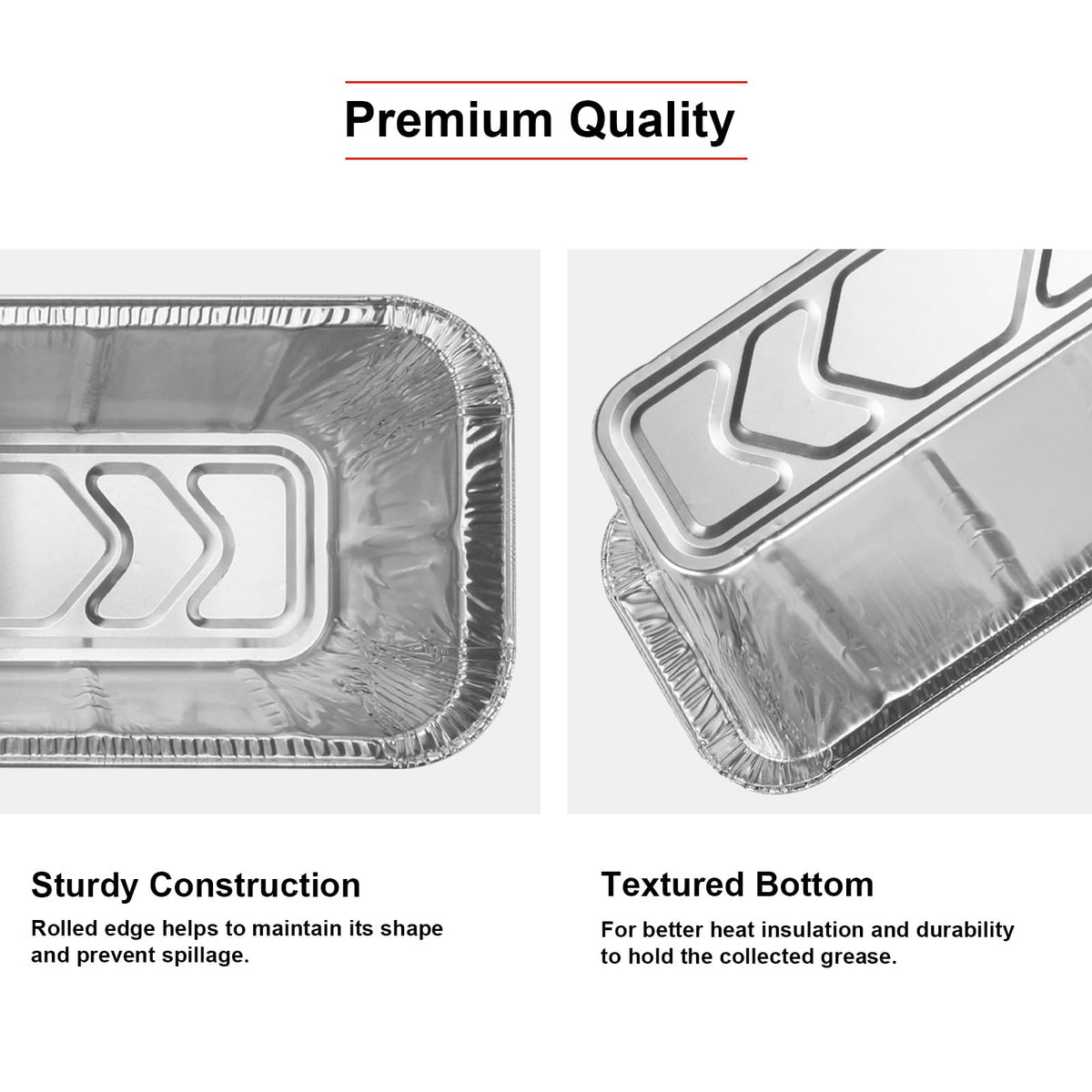 GrillChef recyclable, durable trays for eco-friendly grilling