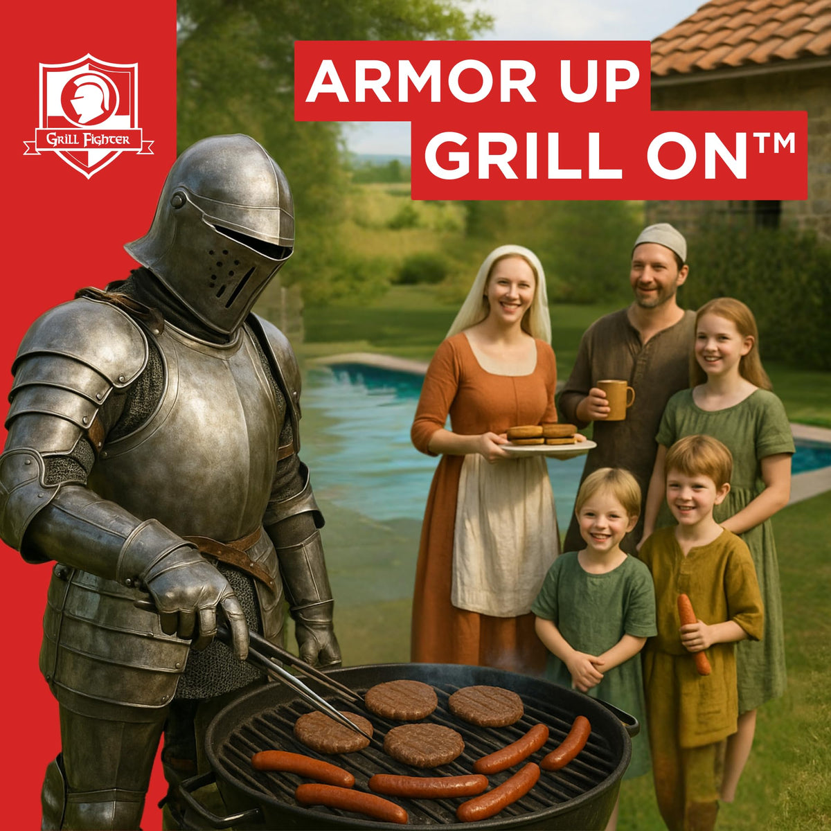 GrillFighter works well on porcelain-coated grates to preserve coating and cleanliness
