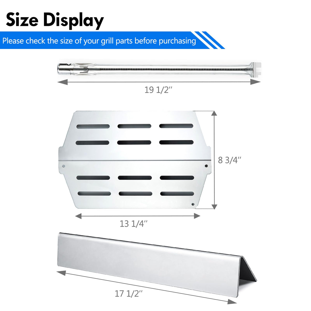 Grillflame Genesis E330 burner tubes ensure uniform flame across the grate