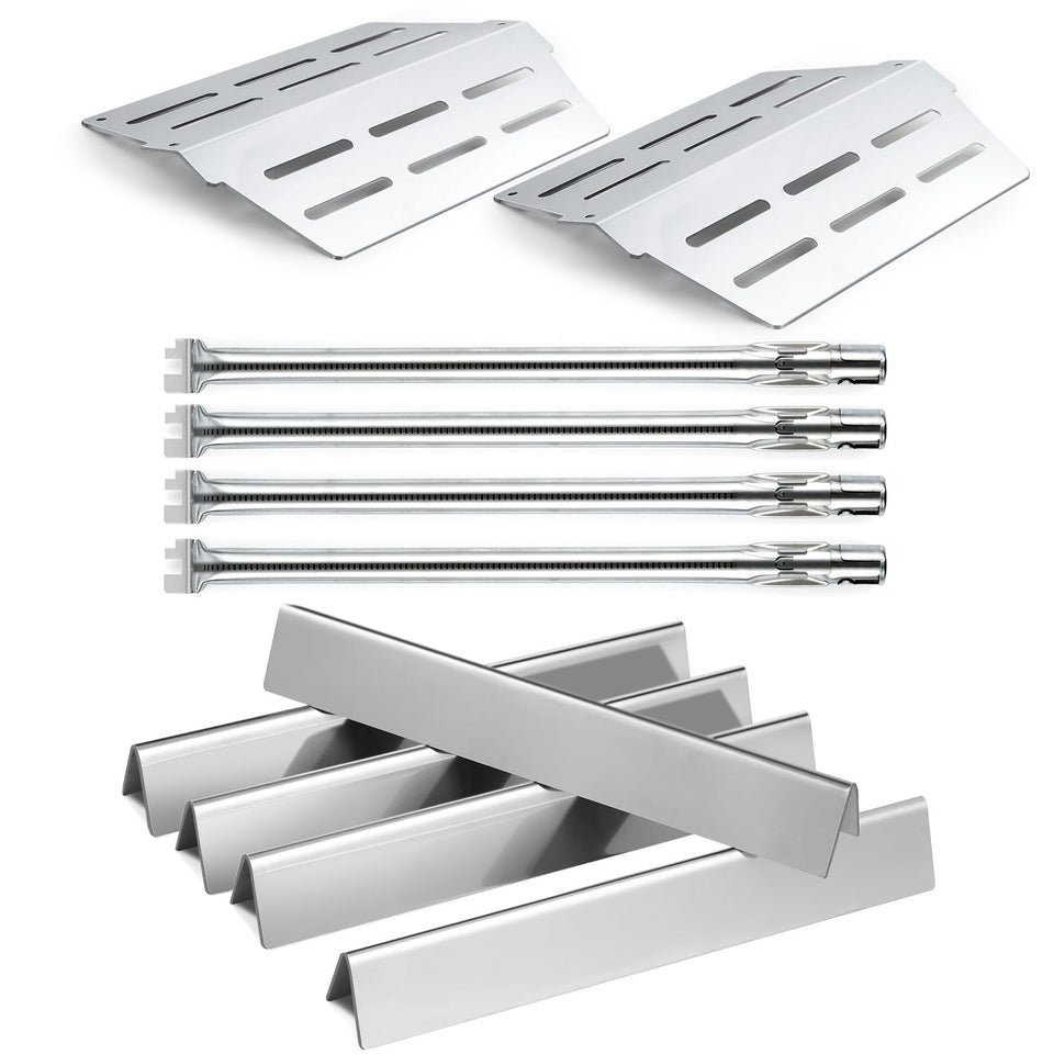 Grillflame Genesis E330 flavorizer bars deliver even heat and smoky flavor
