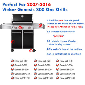 Grillflame Genesis E330 heat deflectors protect burners and distribute heat