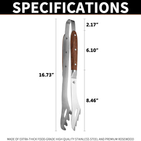 GRILLGEN premium grill tongs gift-ready for BBQ lovers.