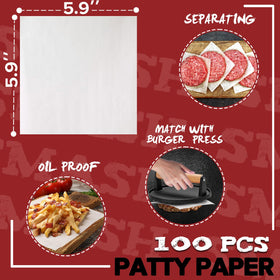 Grilliance 3-in-1 set in action for consistent patty shape and cook.