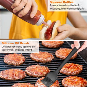 Grilljoy basting brush for even sauce application