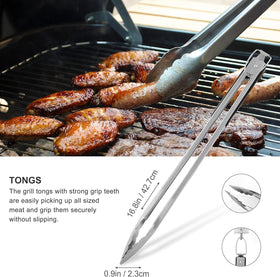 Grilljoy basting brush for even glaze application and sauce control.