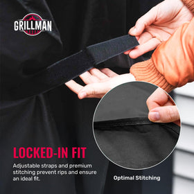 Grillman premium grill cover available in multiple sizes for many grills