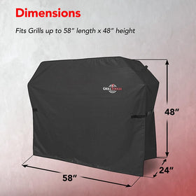 Waterproof coating protects your grill from moisture during wet weather with GrillTough.