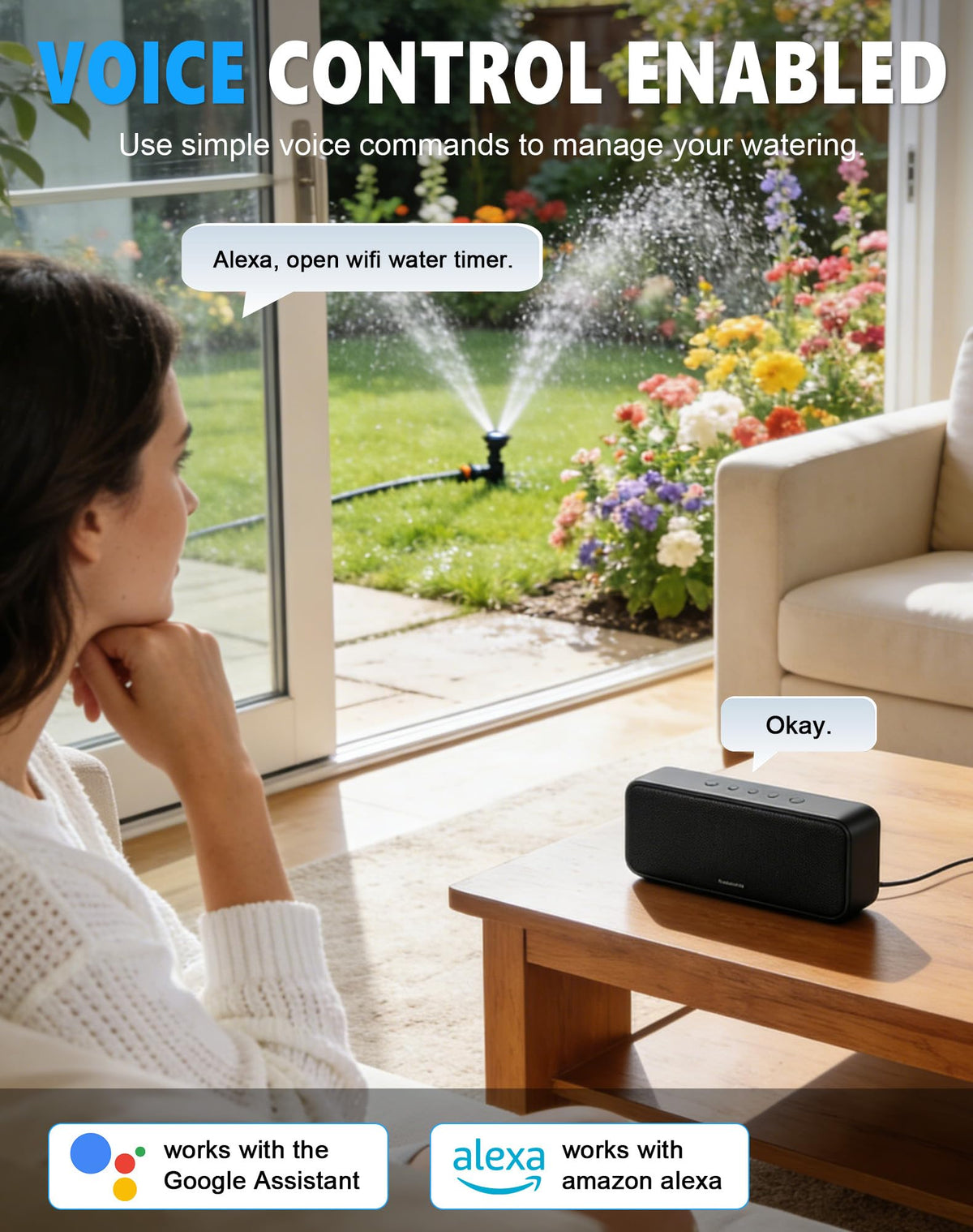 Grillum WiFi Sprinkler Timer rain delay feature postponing watering