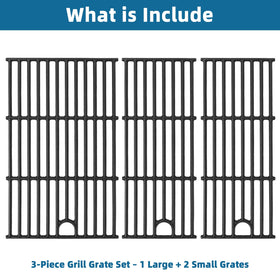 Grimate grate being seasoned to maintain nonstick surface.