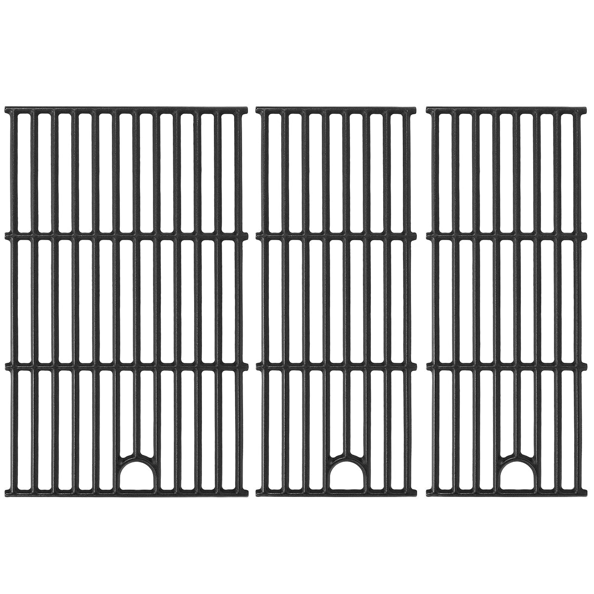 Grimate cast iron grill grate, 17-inch small left section, for even searing.