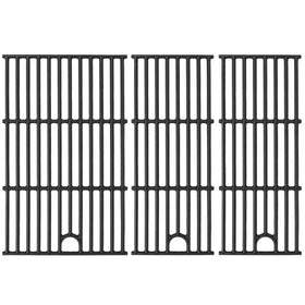 Grimate cast iron grill grate, 17-inch small left section, for even searing.