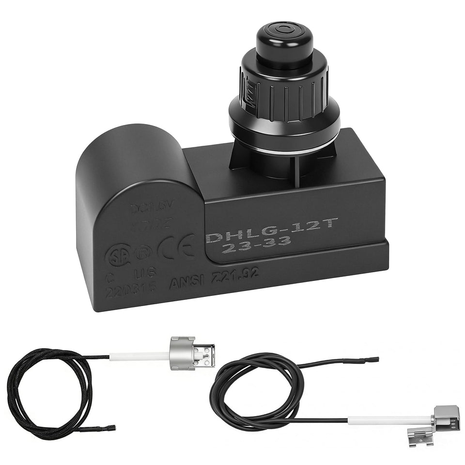 Grimate igniter kit complete assembly for reliable grill ignition