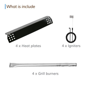Grimate Nexgrill installation friendly design saves time during replacement.
