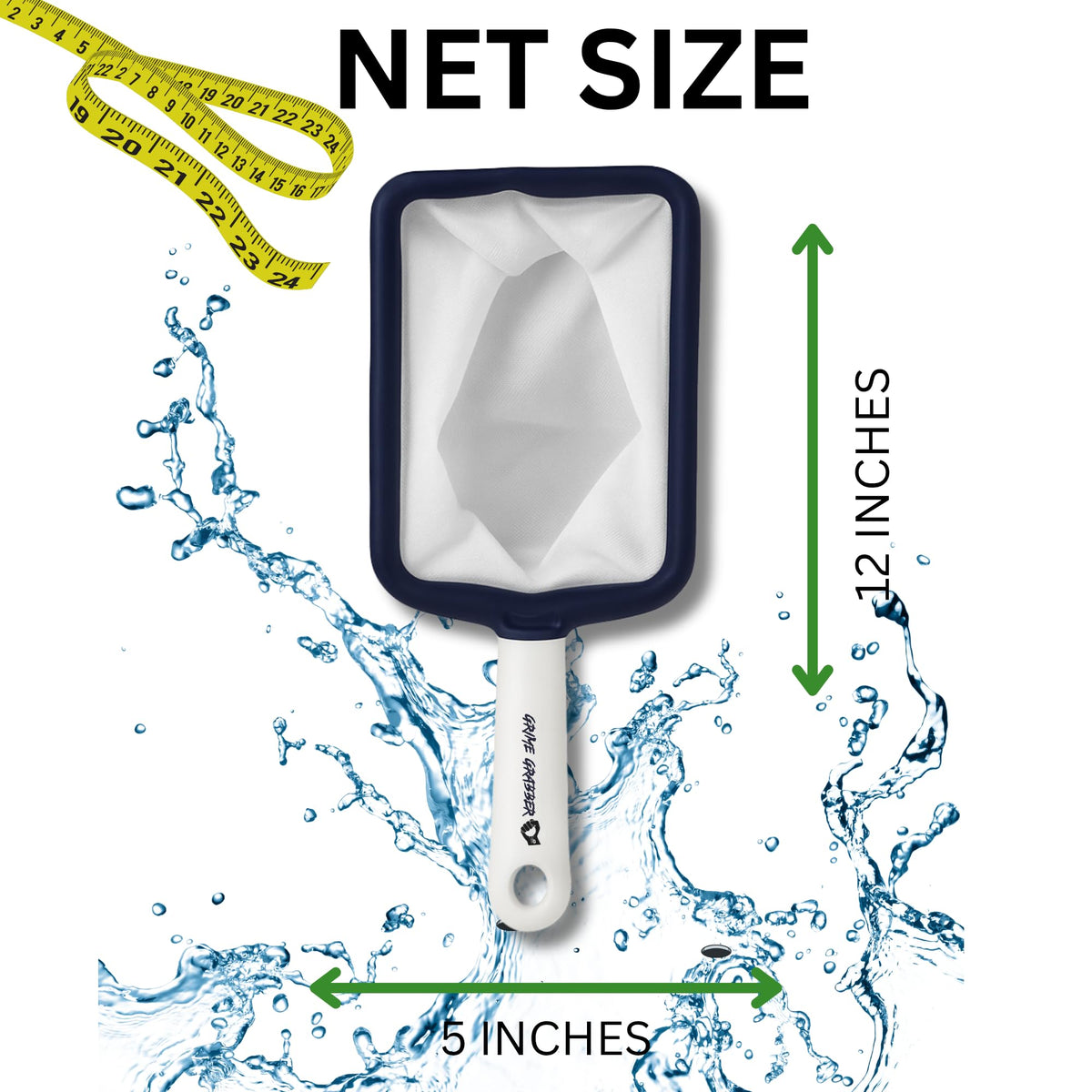 Grime Gripper debris removal tool supports quick surface cleansing.