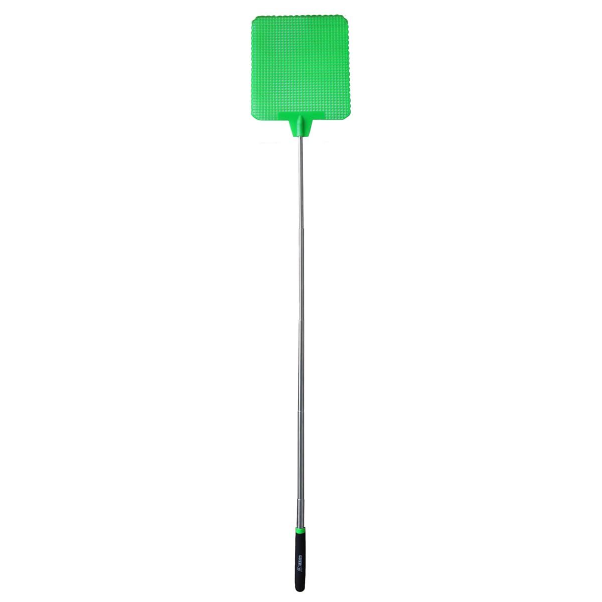 GRIP fly-swatter extended to reach high corners safely.
