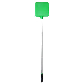 GRIP fly-swatter extended to reach high corners safely.