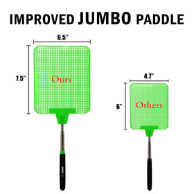 GRIP fly-swatter in use during pest control in a workshop.
